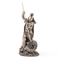 Статуетка Veronese Георгій Побідоносець 30х10 см полістоун з бронзовим покриттям 75816A4