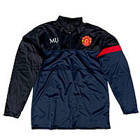 Кофта "ФК Манчестер Юнайтед" с логотипом нашивкой клуба и вышивкой MU