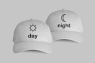 Парні кепки для закоханих "day-night", фото 2