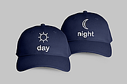 Парні кепки для закоханих "day-night", фото 4
