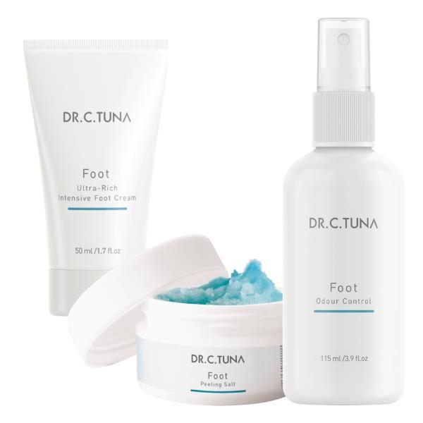 Набір для ніг, крем +спрей + скраб Foot Care Dr. Tuna Farmasi, фото 1