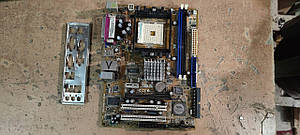 Мат. плата ASUS K8V-VM Socket 754 VIA K8M890 PCI-E+SVGA+LAN SATA RAID MicroATX 2DDR № 231402, фото 1