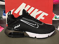 Мужские кроссовки Niek Air Max 2090 Black White Аир Макс 2090 Черные