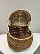 Корзина для пікніка з лози, фото 7
