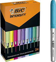 Набір маркерів перманентних BIC Intensity 24 шт. (B083MN9T4F) кодК05