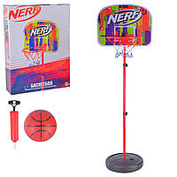 Детский игровой Баскетбольный набор Bambi NF706 стойка с мячом и насосом, Land of Toys