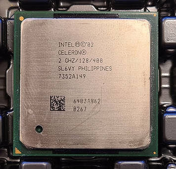 Процесор Intel Celeron 2.00 GHz/128/400 (SL6VY) s478, tray