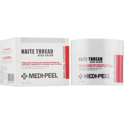 Пептидний крем для шиї і декольте Medi-Peel Naite Thread Neck Cream 100мл, фото 1