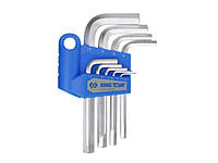 Набір шестигранників 9 од. дюймові стандартних Г-обр. | 20219SR