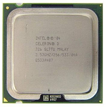 Процесор Intel Celeron D 325 2.53 GHz/256/533 (SL7TU) s478, tray