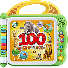 Інтерактивна розвиваюча книга тварини LeapFrog 100 Animals book на англ.мові