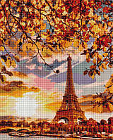 Алмазная мозаика (вышивка) Осенний Париж, 40х50 Brushme (DBS1042)