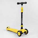 Самокат — велобіг 3в1 Best Scooter з батьківською ручкою арт. BS-30802, фото 4