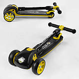 Самокат Best Scooter Maxi (складне кермо, світні колеса) арт. 44116, фото 7
