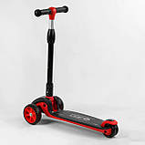 Самокат Best Scooter Maxi (складне кермо, світні колеса) арт. 44116, фото 3