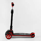 Самокат Best Scooter Maxi (складне кермо, світні колеса) арт. 44116, фото 4