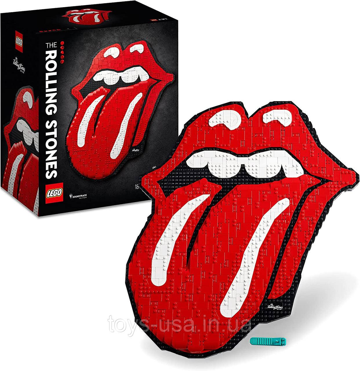 Лего Lego 31206 Art The Rolling Stones 1998 деталей