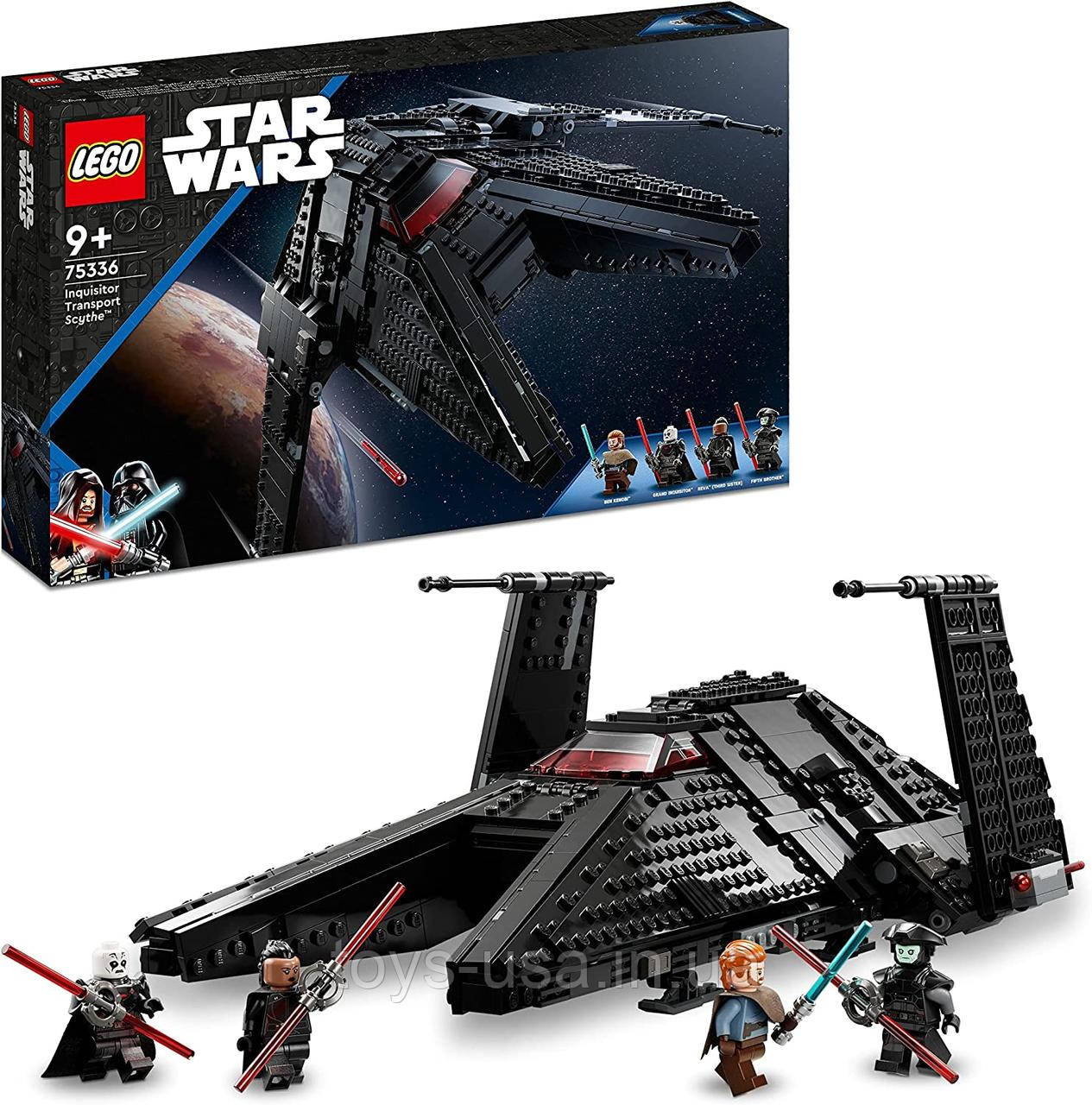 Лего Lego Star Wars 75336 Scythe Transport Ship Транспортний корабель інквізиторів Коса