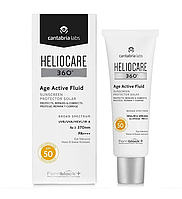 Сонцезахисний крем-флюїд для обличчя SPF50+ Heliocare 360 Age Active Fluid SPF50+, 50 мл