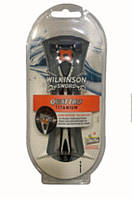 Верстат для гоління Wilkinson Quattro Core Motion 6506, картридж 1шт, (метал+підставка)