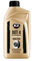 Гальмівна рідина K2 Dot 4 (упаковка 1л) T108