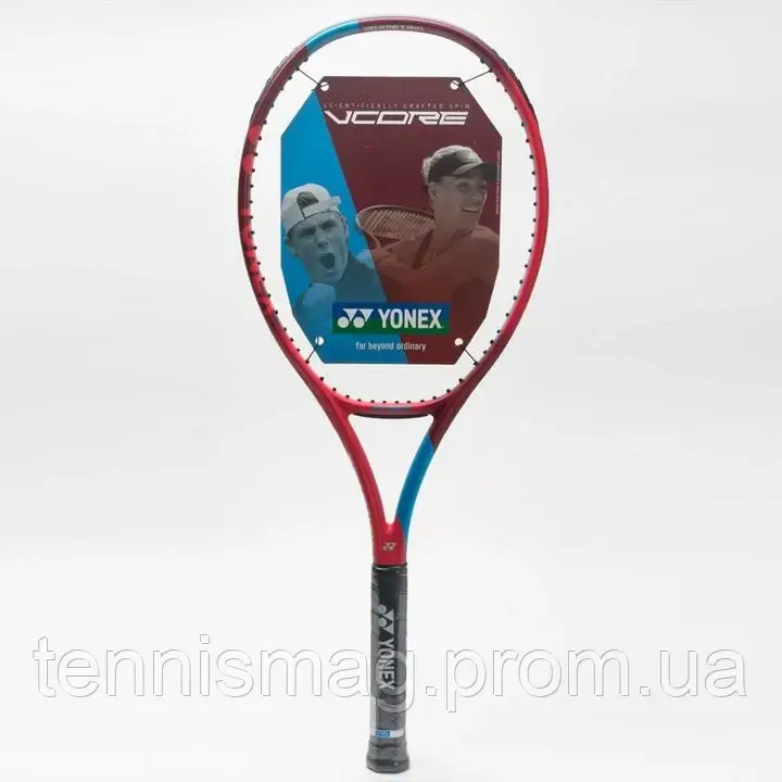 Тенісна ракетка Yonex 21 VCORE FEEL 100 (250g) Tango Red