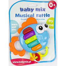 Брязкальце музичне Baby mix Рибка KP-0698