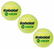 Тенісні м'ячі BABOLAT GREEN 3 м'ячі по шт.