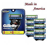 Сменные картриджи Gillette Fusion Proglide Power (8 шт) Made in America