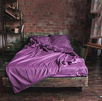 Комплект постельного белья Фиолетовый страйп