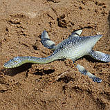 Розвиваюча фігурка Плезіозавр голубий від Obetty, фото 4