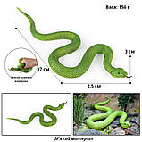 Ігрова фігурка Бамбукова зелена гадюка від Obetty, фото 3