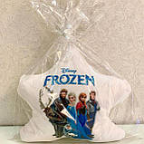 Подушка нічник Frozen — м'який нічник із героями з мультфільму Фрізен шикарний подарунок дівчинці, фото 8