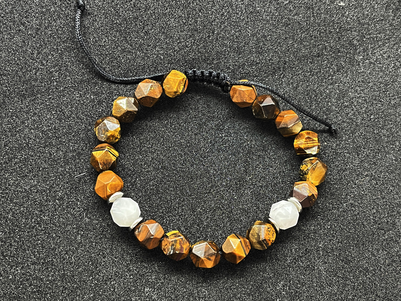 Браслет Steel Tiger з тигрового ока, фото 1