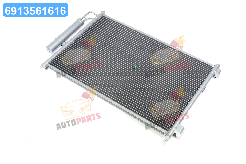 Радиатор кондиционера NISSAN X-TRAIL (T31) (07-) (пр-во Nissens) 940121 ...