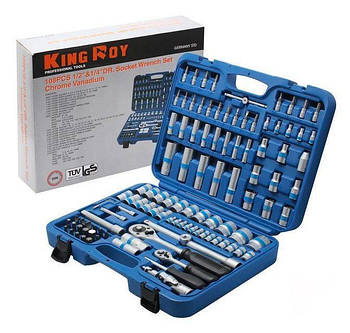 Набір інструментів King Roy 108-MDA-6 (108 предметів)