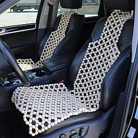 Накидка МАССАЖЕР віск кісточка на авто сидіння 43х118 см (2 шт.)