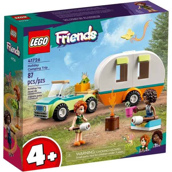 КОНСТРУКТОР LEGO FRIENDS Відпустка на природі 87 деталей, фото 1