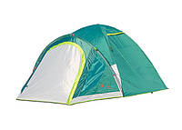 Двухслойная палатка для троих Time Eco Палатки 3-местные с тамбуром для кемпинга Лучшие кемпинговые палатки