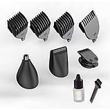 Тример для догляду за бородою і тілом Ga.Ma Black Titanium T923, фото 2