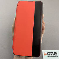 Чехол книжка для Samsung Galaxy A02s книжка со смарт окошком на телефон самсунг а02с красная q6t