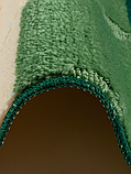 Комплект килимків у ванну кімнату Vonaldi 50x80 см підлогові гумова основа поліестер зелені bv, фото 2