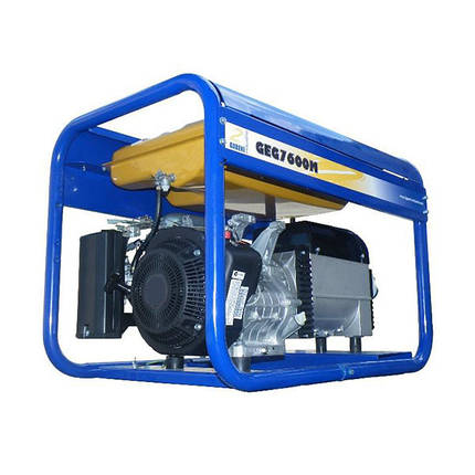 Електрогенератор бензиновий 6.0 KVA GEG7600M - «2Gareni» Франція, 230v - 50Hz., фото 1