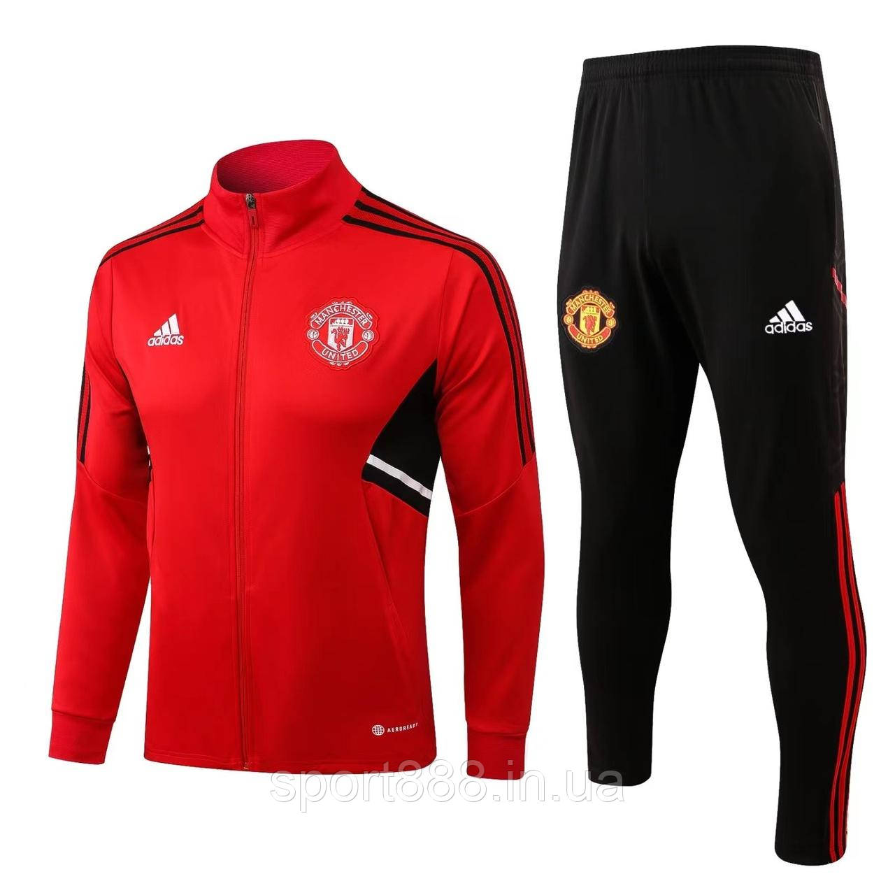 adidas Manchester United Mサイズジャージ Спортивный костюм мужской Манчестер Юнайтед 2023 Adidas Manchester
