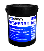 Гидроизоляция битумно-каучуковая на водной основе IZOCHEM Dysperbit черная 10кг