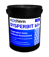 Гидроизоляция битумно-каучуковая на водной основе IZOCHEM Dysperbit черная 20кг