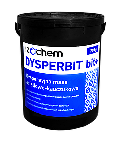 Гідроізоляція бітумно-каучукова на водній основі IZOCHEM Dysperbit чорна 5кг