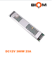 Блок питания DC12V 300W 25А BPU-301 BIOM Professional