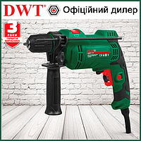 Ударная дрель DWT SBM07-13 C / с регулировкой скорости и реверсом, электродрель с быстрозажимным патроном