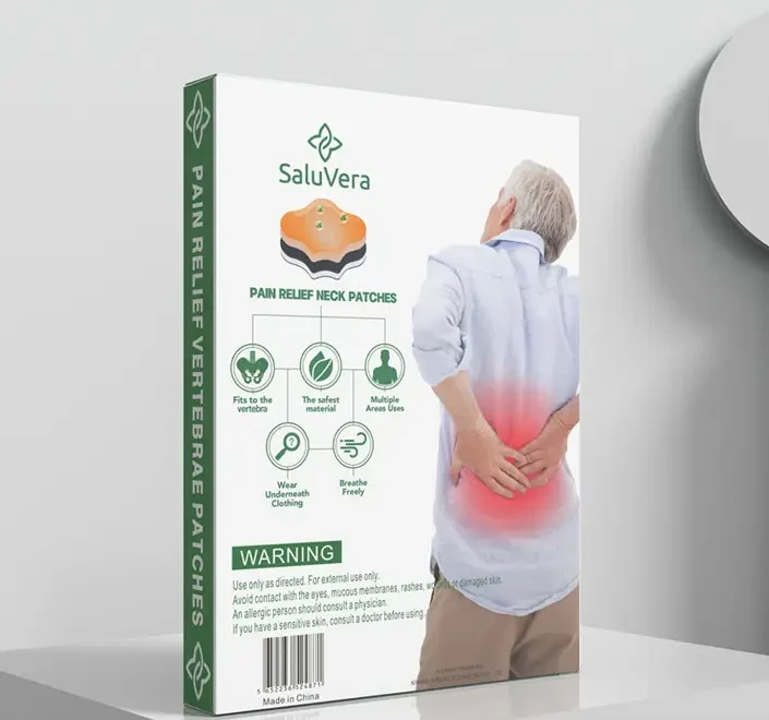 Пластырь для снятия боли в спине pain Relief neck Patches Лечебный пластырь для позвоночника - фото 4 - id-p1818400403